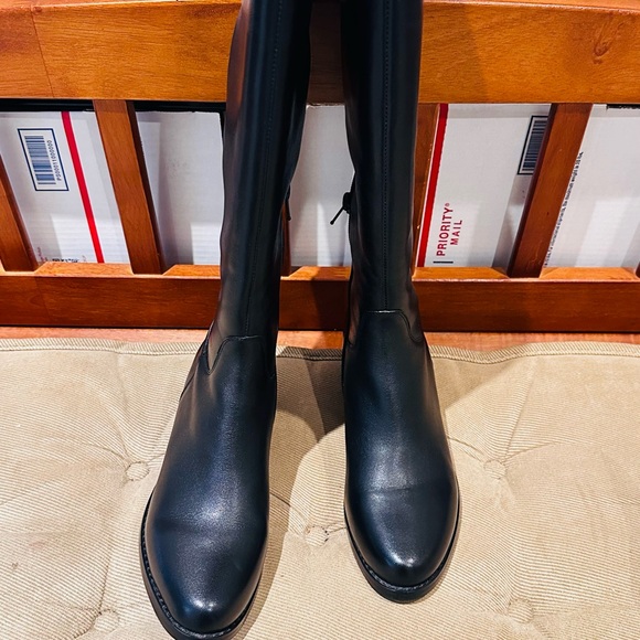 Vaneli Black Heeled Boots - Picture 2 of 15